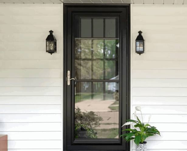 exterior door on a home