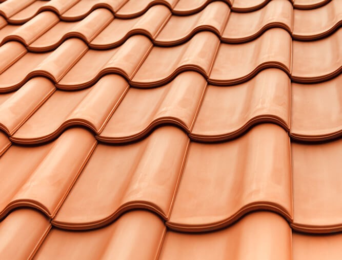 Ceramic roofing tile for North Carolina homes