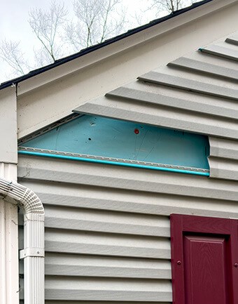 dirty siding