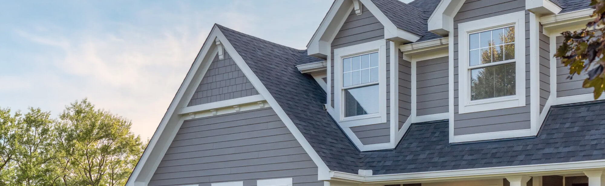 Fiber Cement siding on a home in North Carolina