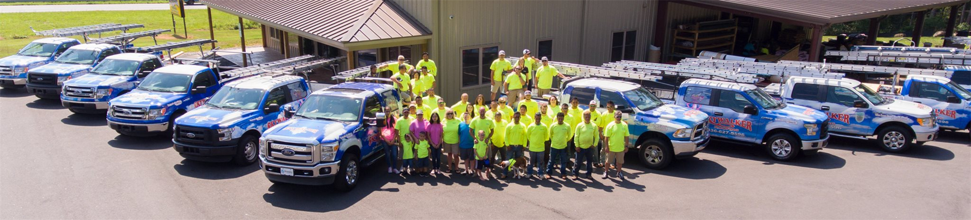 Skywalker's group of contractors and team members