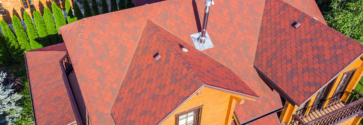 Roof replacement on a home in Winston Salem
