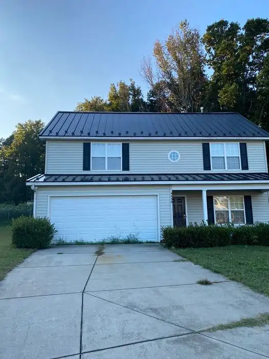 Standing Seam Black Metal Roof Install