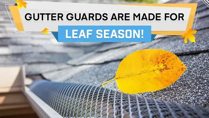 Gutter Guards Are Made for Leaf Season!