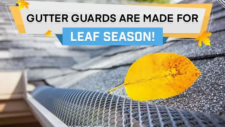 Gutter Guards Are Made for Leaf Season!