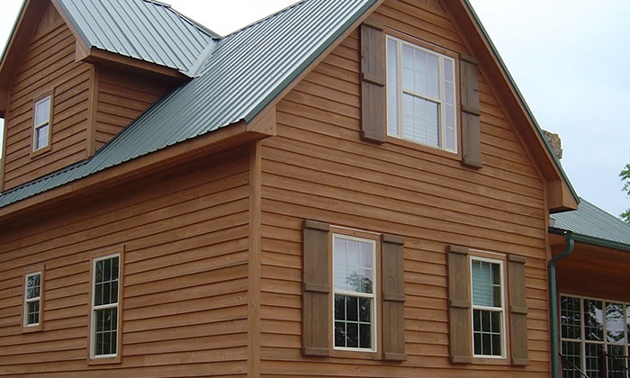 wood siding